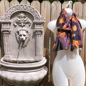 VTG Preview Collection Oblong Fall/Autumn elegant scarf. Silk